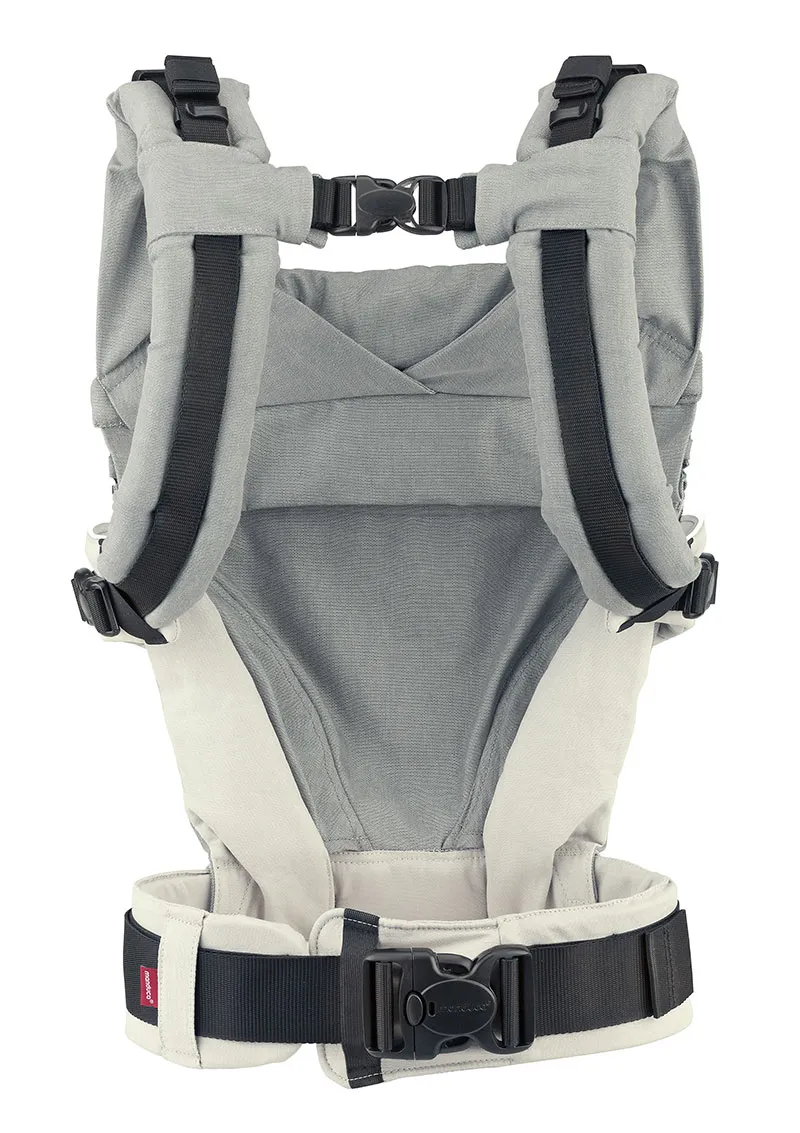 Porte bébé XT Cotton Grey/White - 0m+-2