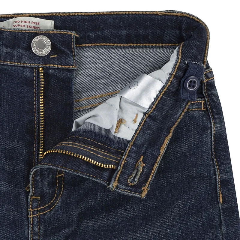 Jean 720 High rise super skinny - Resilient blue-3