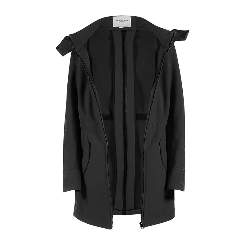 Manteau porte-bébé Wombat Wallaby - Grey/Black-3