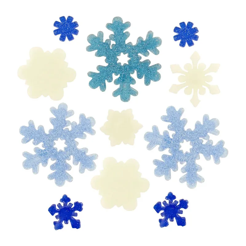 Déco. & Stickers Noël gel vitrostatique - 58pcs-6
