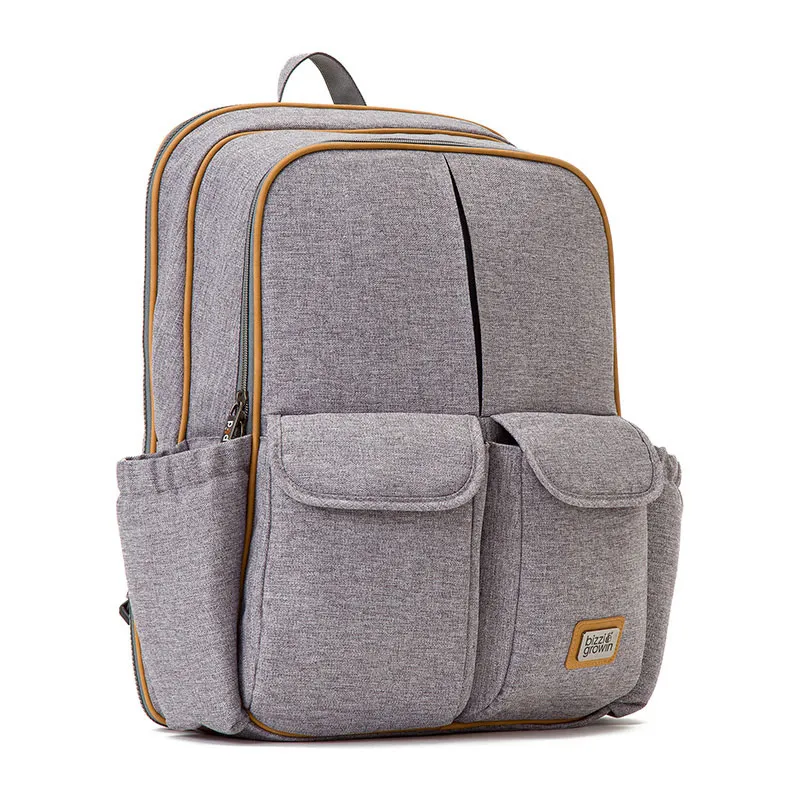 Couffin nomade/Sac à langer RucPod Gris - 42x75cm-13