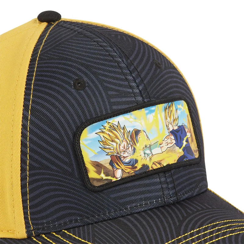 Casquette baseball Dragon Ball Z Vegeto - Noir/Orange-2