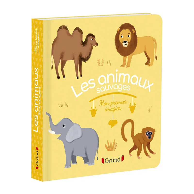 Imagier Les animaux sauvages - 0m+-0