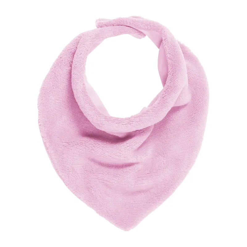 Écharpe bandana polaire Basic - Rose pâle-0