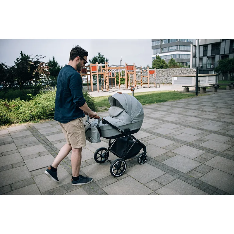 Trio Poussette Travel System Zen Deluxe Gris clair - 0m+-14