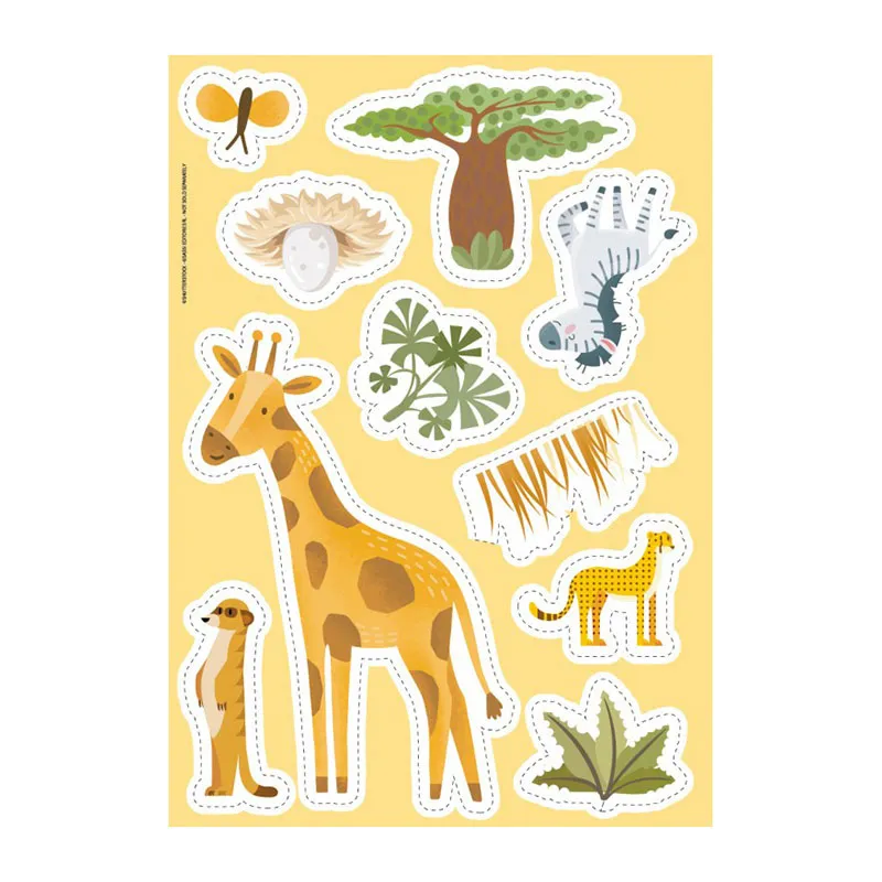 Jeu Le super 7 familles La savane - 4+-7