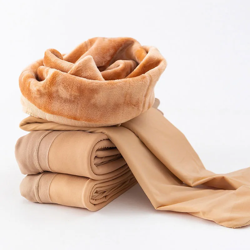 Collant thermique polaire TU - Beige-8