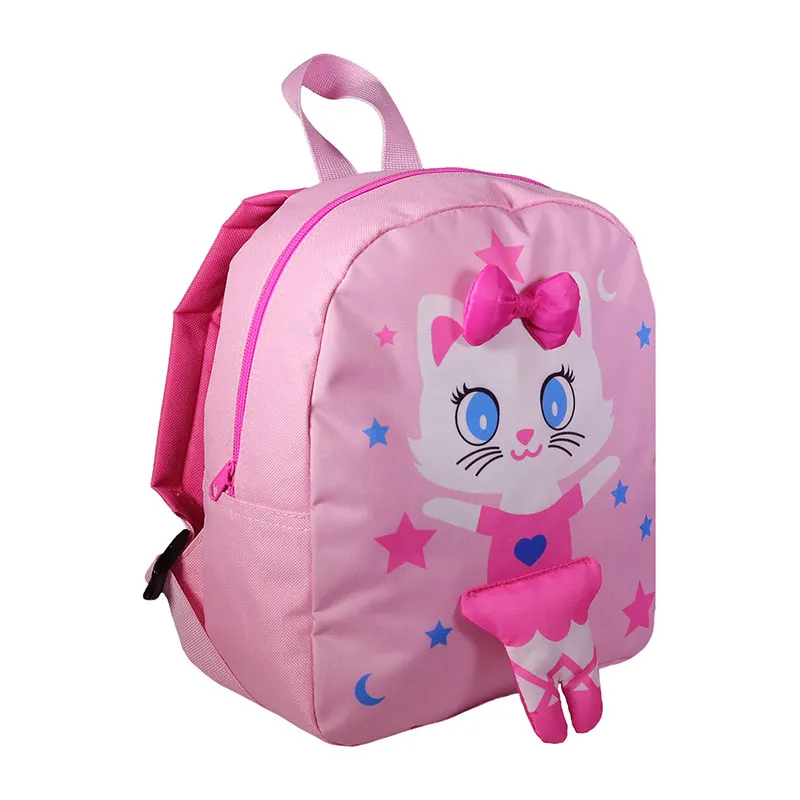 Sac à dos gouter maternelle Rose - 22x26cm-1