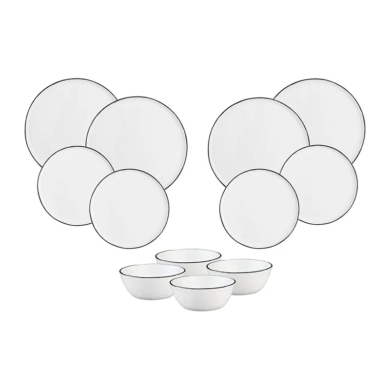 Service Les Essentiels Pure Blanc neige - 12pcs-1