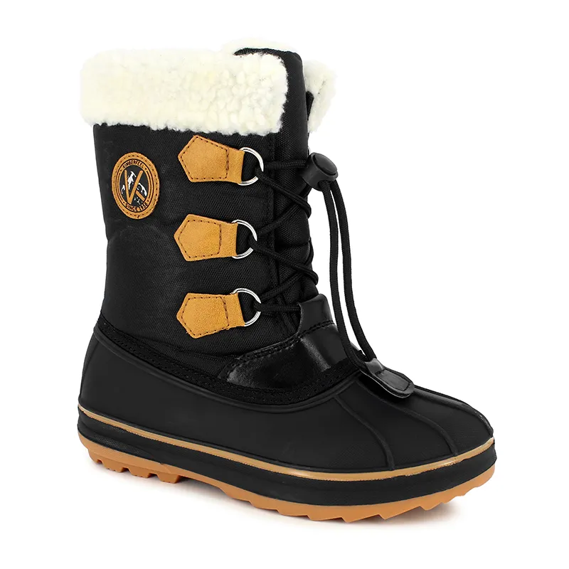 Bottes de neige Kinos Enfant - Noir-0