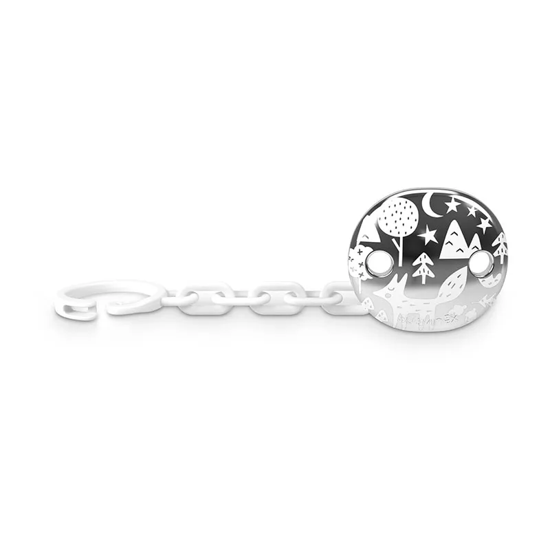 Attache-sucette Clip Bijoux Renard - 0m+-0