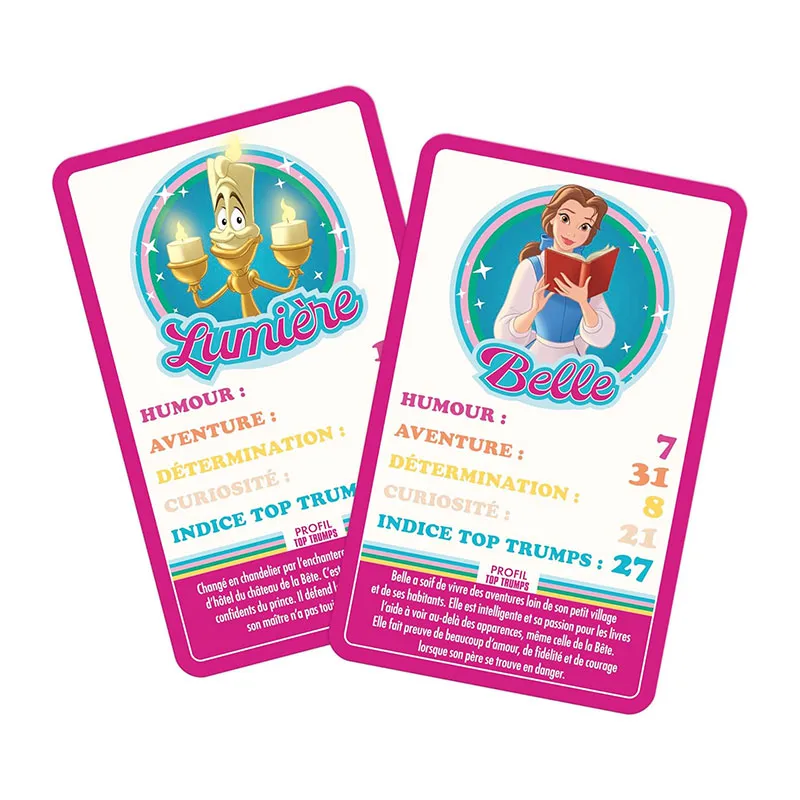 Jeu de cartes Top Trumps Disney Princesses - 6+-2