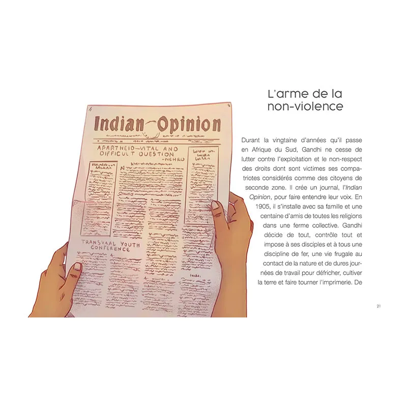 Gandhi L'avocat des opprimés - 6+-2