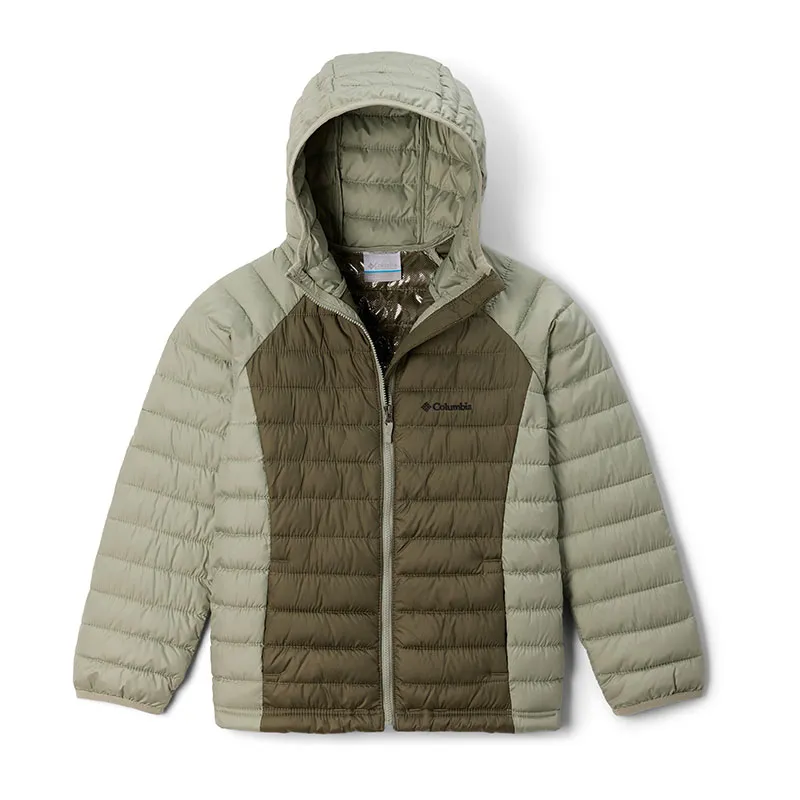 Veste Powder Lite II Hooded - Stone Green-0