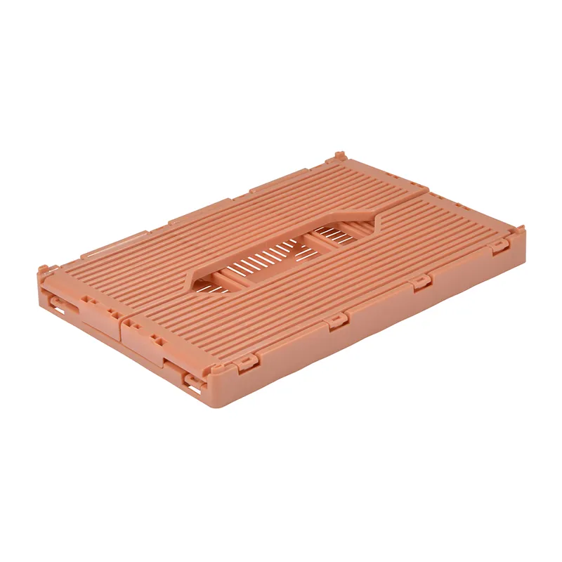 2 Cagettes Pliables & empilables M Argile - 30x20x11,5cm-1