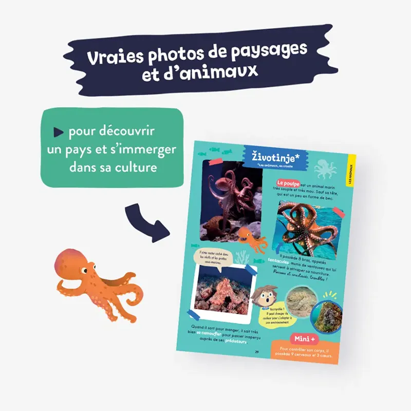Abonnement 6 mois Les Mini Mondes 6n° - 4-7+-2