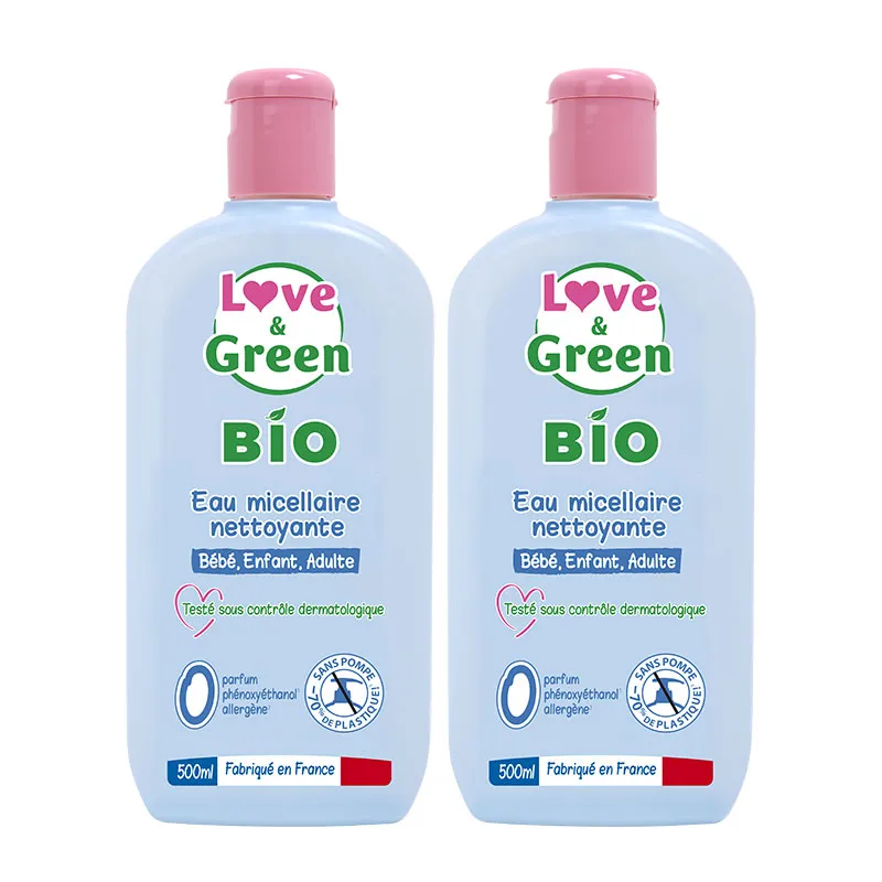 2 Eaux micellaire nettoyante BIO - 2x500ml-0
