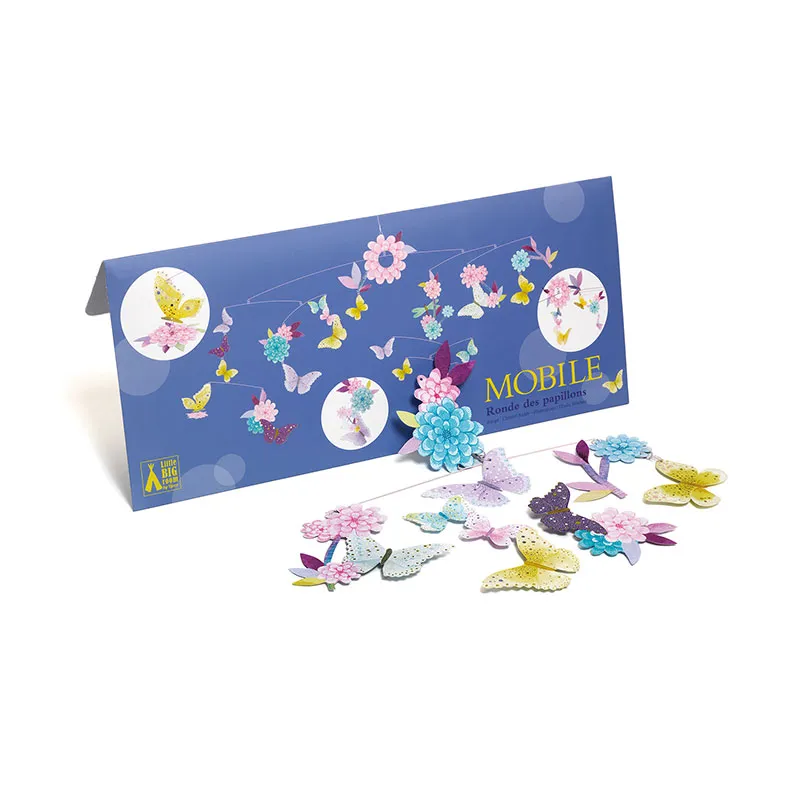 Mobile papier Ronde des papillons - 0m+-1