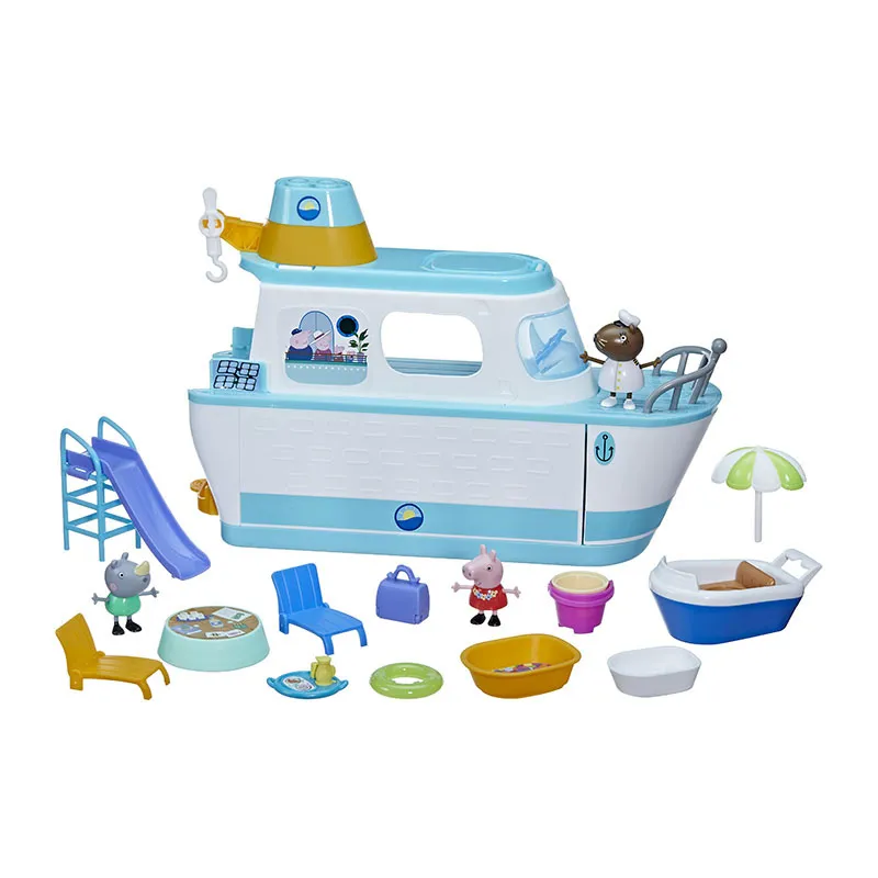 Bateau de croisière & 3 Figurines Peppa Pig - 36m+-2