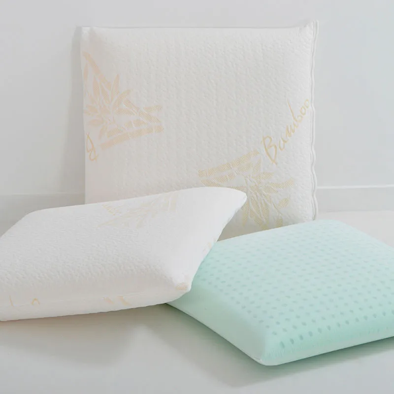 2 Oreillers Mémoire de forme BIO - 60x60cm-3