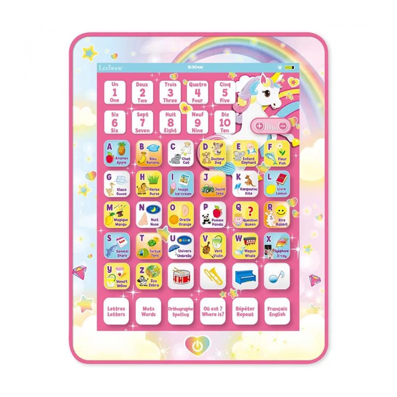 Tablette éducative bilingue Lexibook Licorne - 3+-0