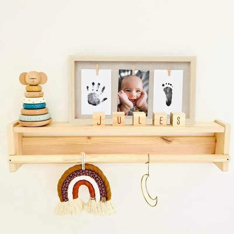 Kit d'empreintes + Cadre Trio Love - 10x15cm-1