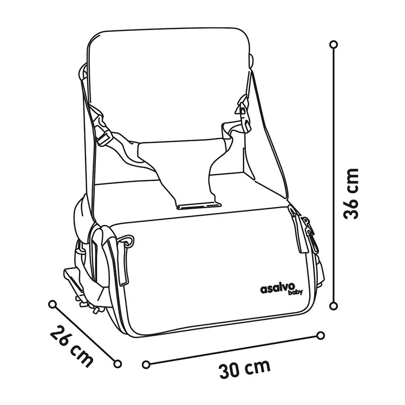 Rehausseur chaise nomade Go anywhere Cuscus Hedhehog - 6m+-2