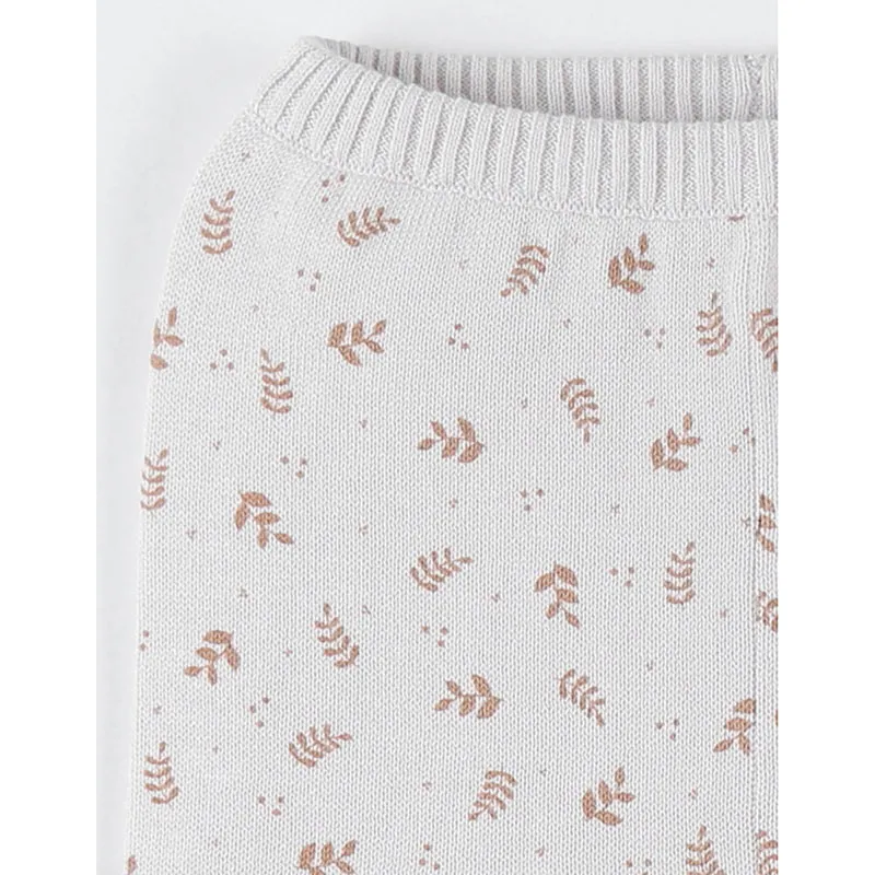 Pantalon tricot M&M - Beige-3