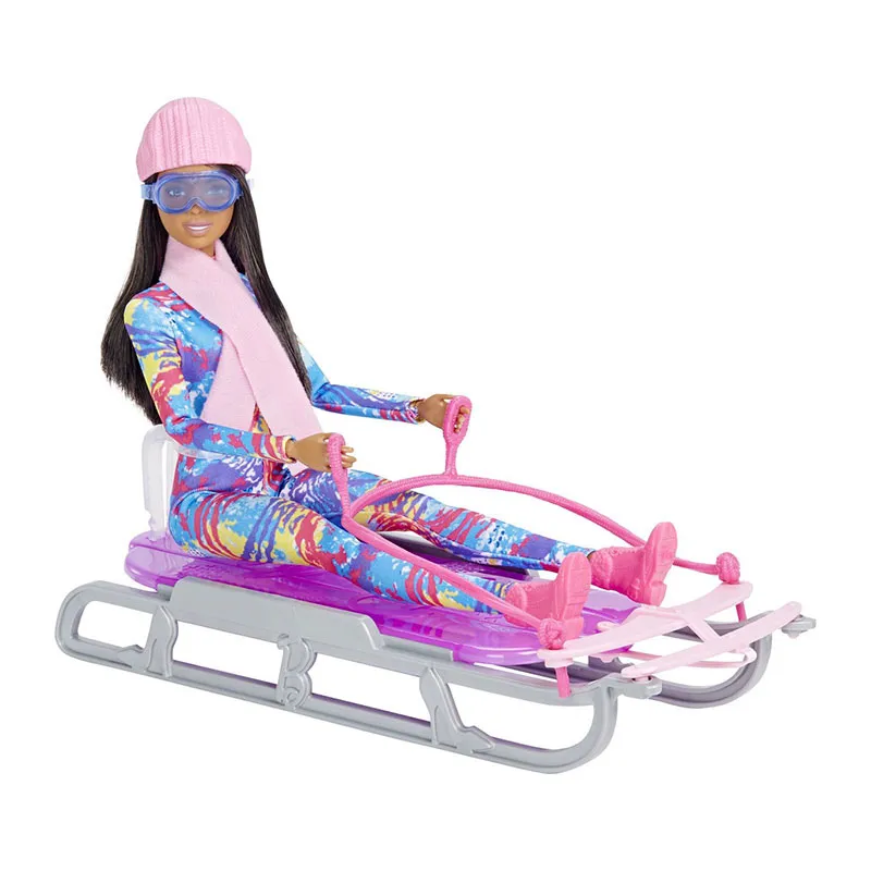 Coffret Barbie & sa luge - 3+-0