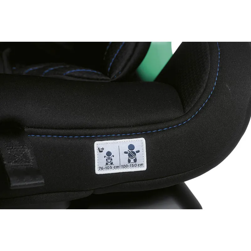 Siège-auto I-Size/Isofix MySeat Air 76 à 150cm - Black-19