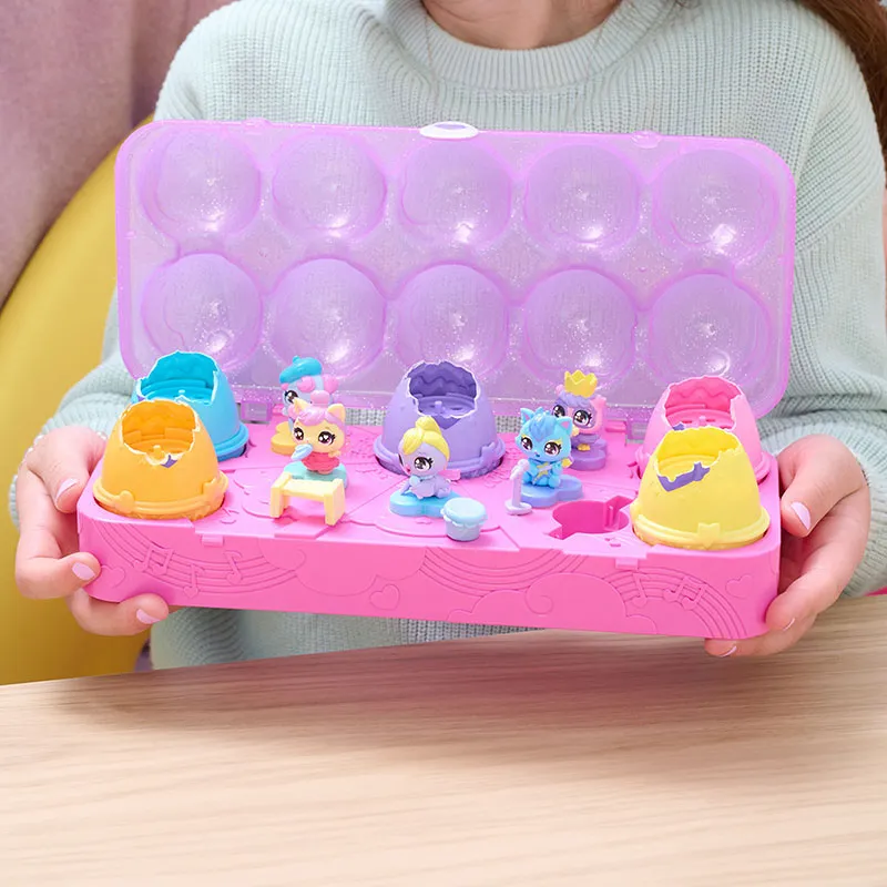 Boîte 5 oeufs + Accessoires Hatchimals Aléa. 18pcs - 36m+-1