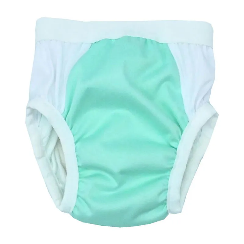 Couche à enfiler lavable Pull'Up - Menthe-0