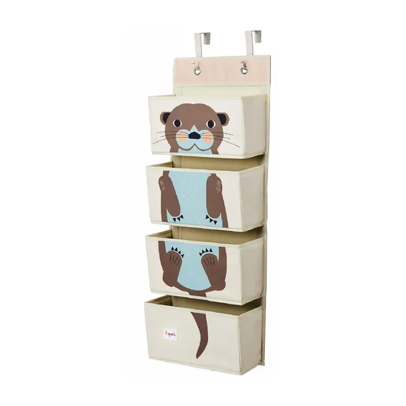 Rangement mural en tissu Loutre - 94x35cm-1