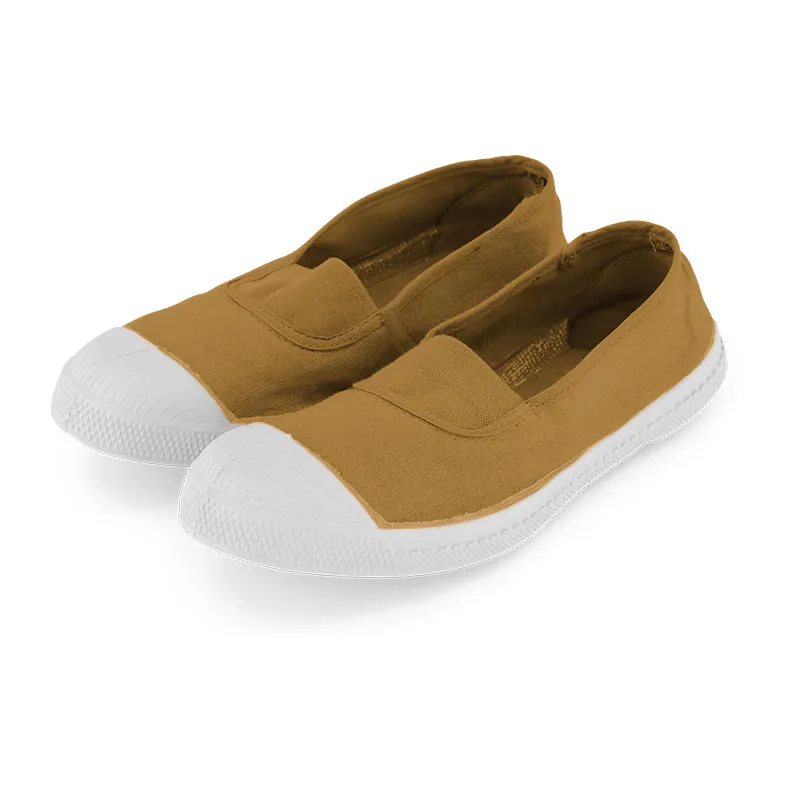 Tennis élastiques Femme - Camel-1