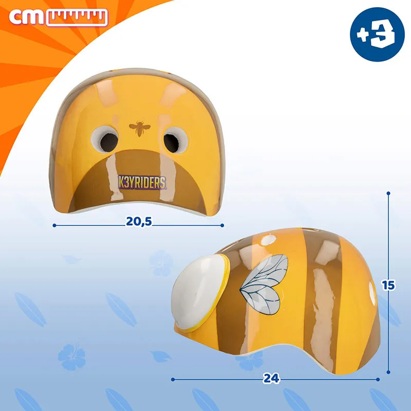 Casque enfant Abeille - 36m+-5