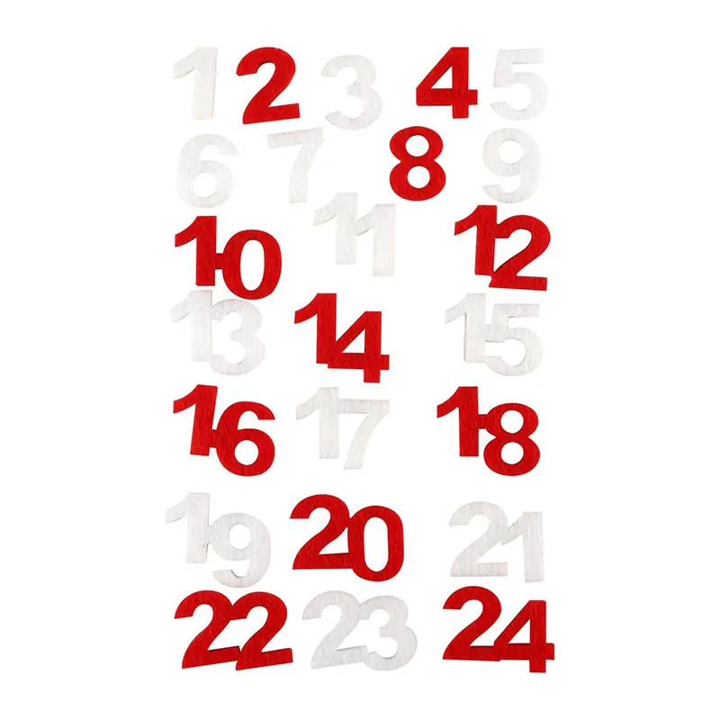 Gommettes & Stickers Noël Calendrier - 72pcs-2