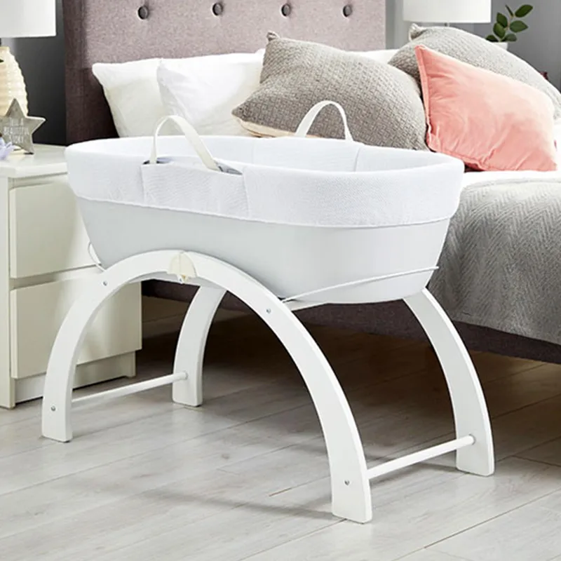 Couffin avec support Gris/Blanc - 0m+-15