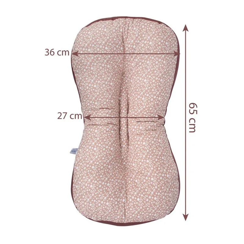 Coussin d'allaitement Fleur - 65x36x12cm-3