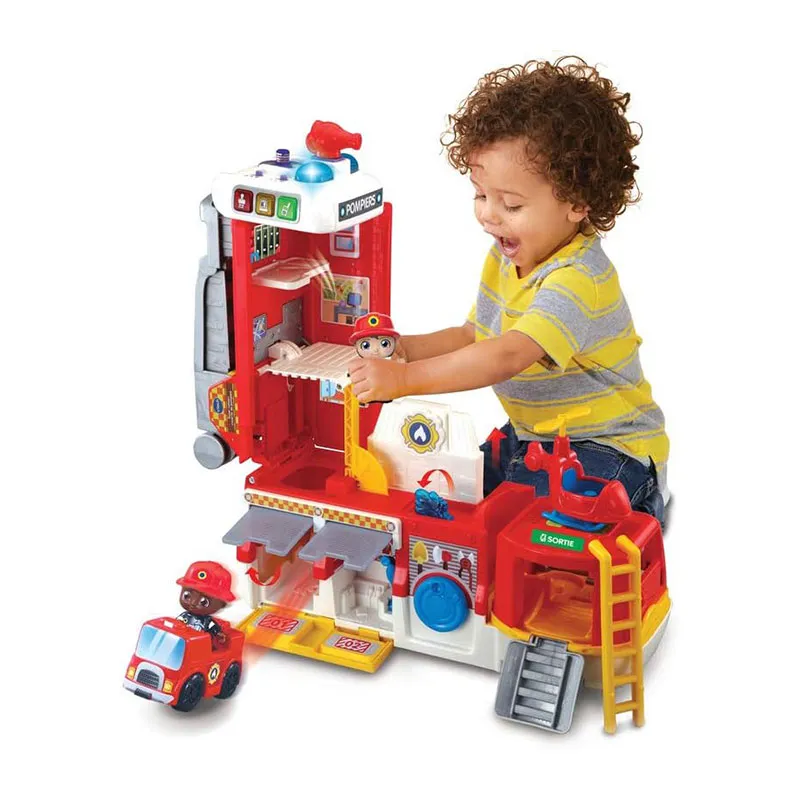 Tut Tut Copains Super camion caserne de pompiers - 12m+-3