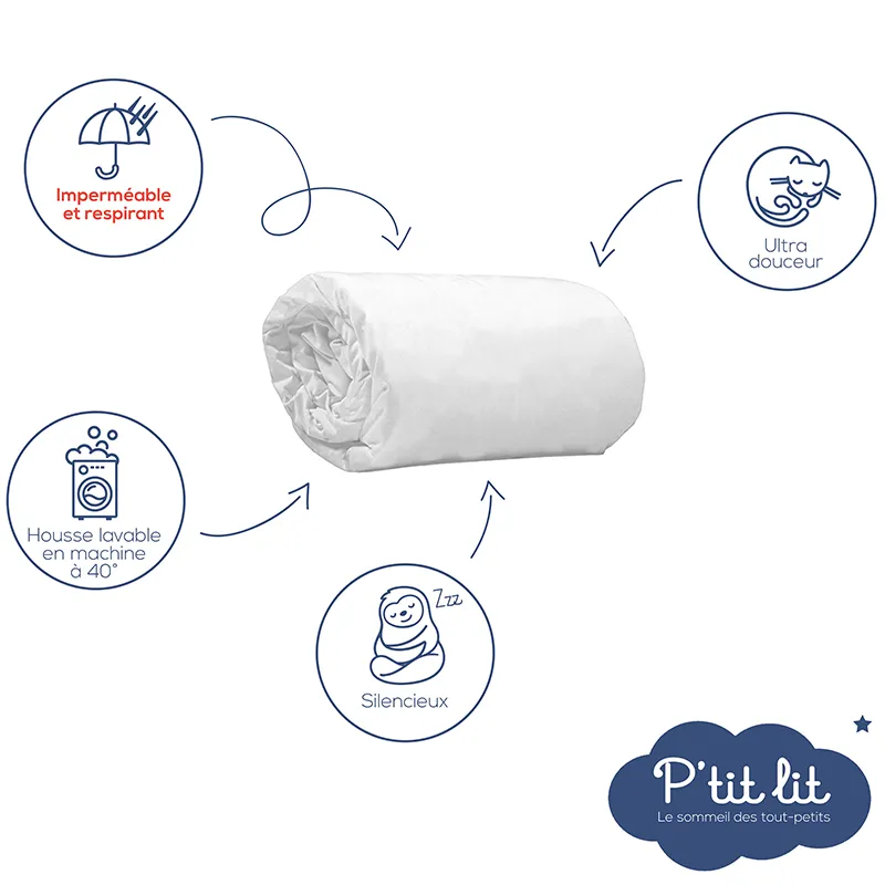 Protège-matelas Bambou Imperméable & Absorbant-1