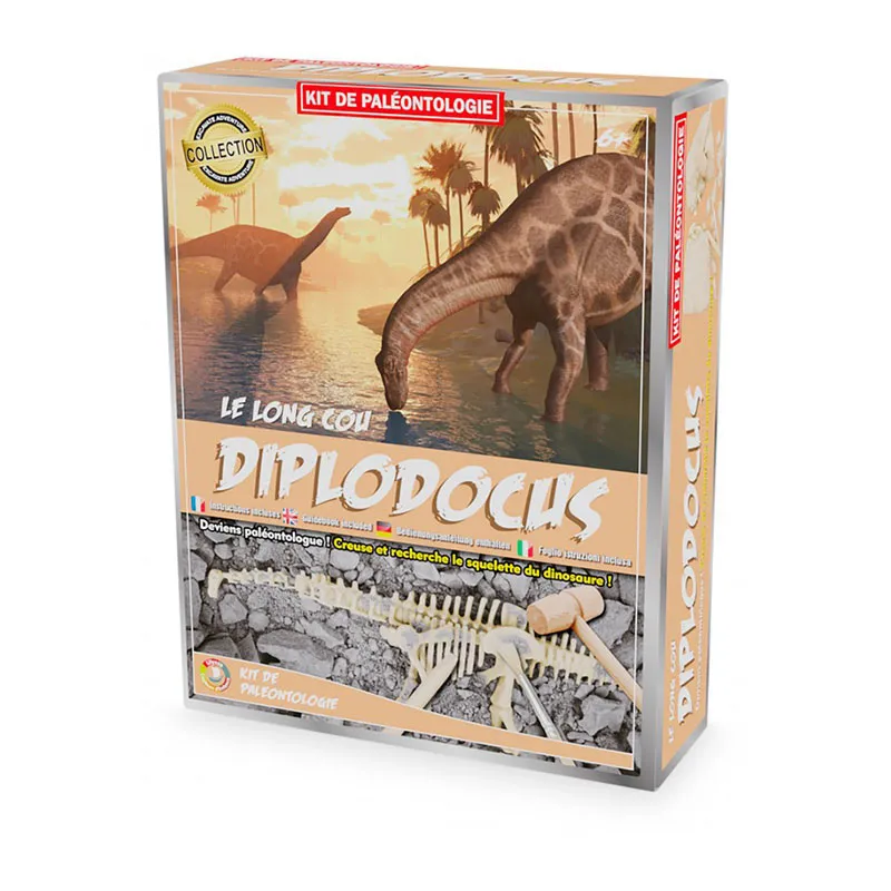 Kit paléontologie Diplodocus - 6+-1