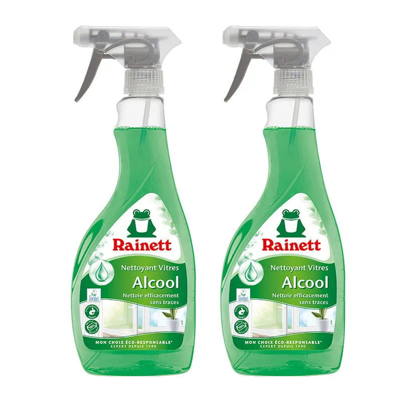 2 Sprays Nettoyants vitres à l'alcool Éco - 2x500ml-0