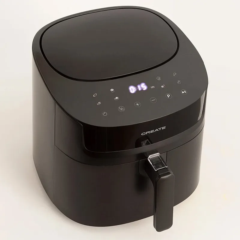 Friteuse Air fryer large Pro Noir - 6,2L-2
