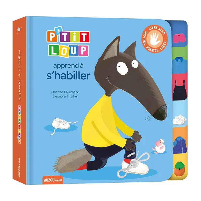 P'tit Loup apprend à s'habiller - 36m+-0
