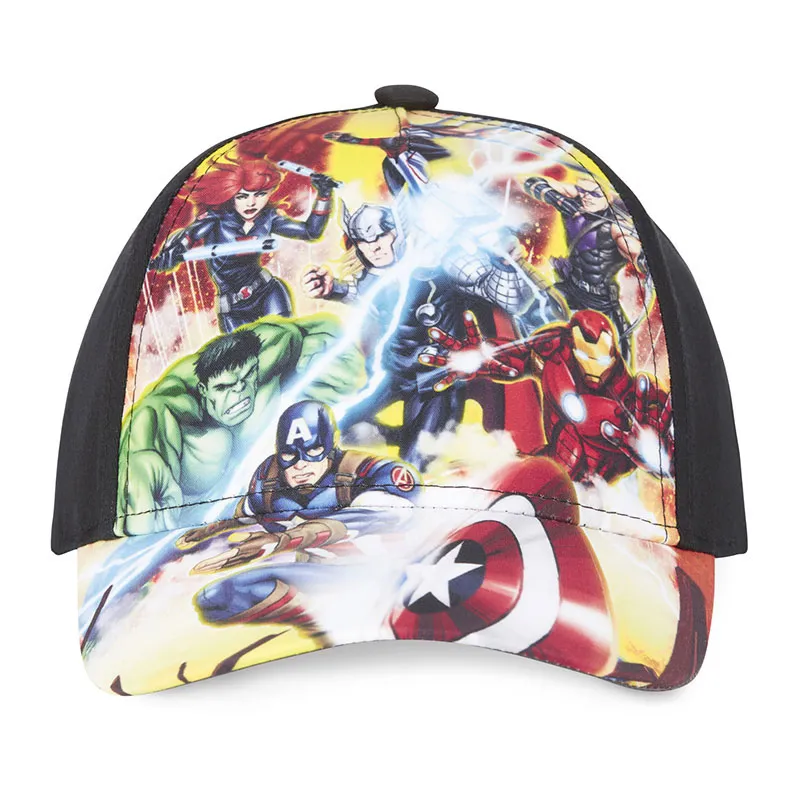 Casquette Enfant Marvel - Noir/Vert/Rouge-0