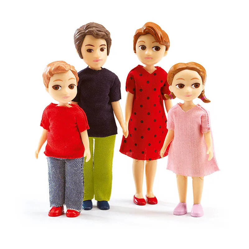 Poupées la famille de Thomas & Marion - 4+-0