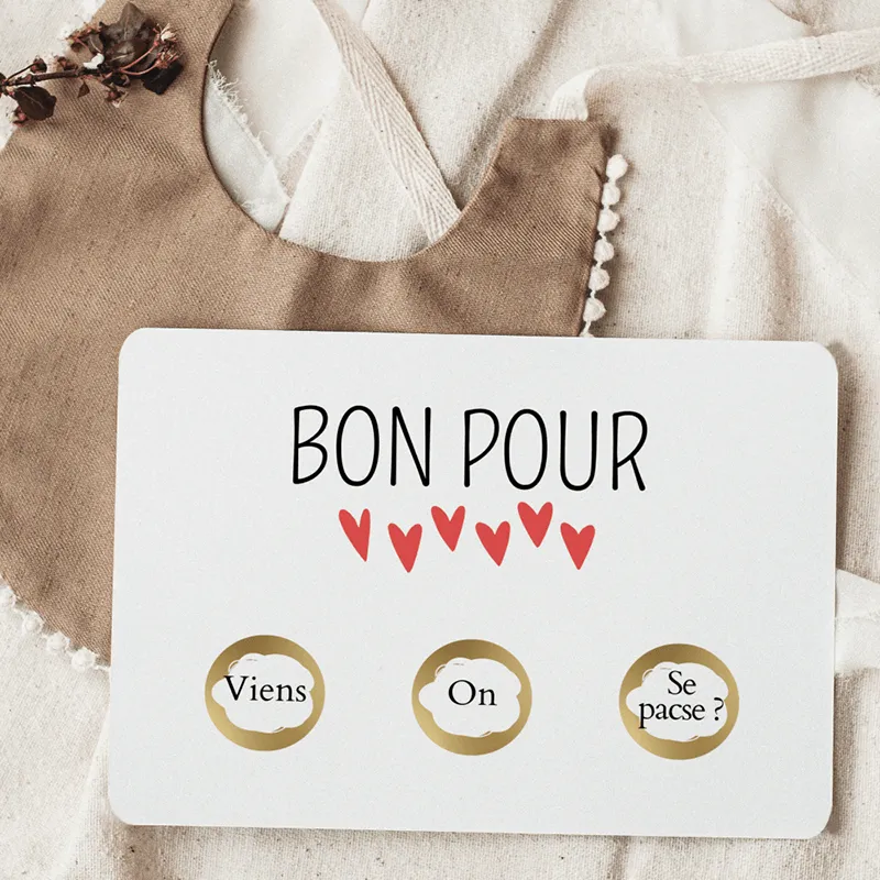 Carte à gratter A6 - Trio d'amour-0
