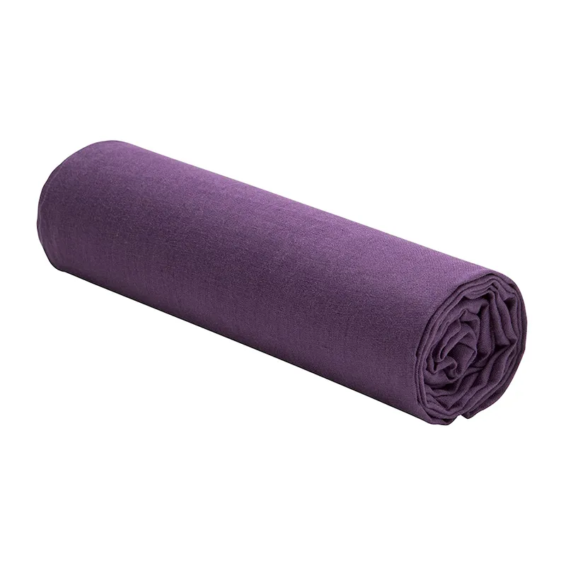 Drap-H. Lin lavé Bonnet 40cm Prune-0