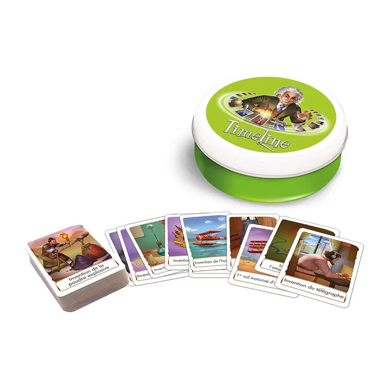 Jeu de société Timeline Inventions - 8+-4