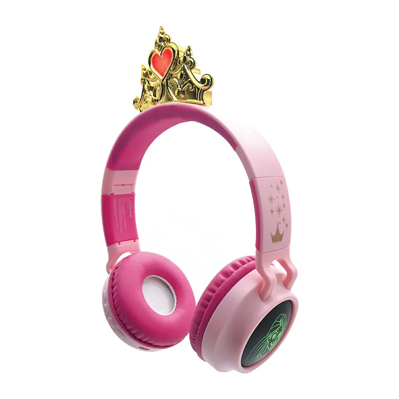 Casque Bluetooth avec effets lumineux Princesses Disney - 4+-0